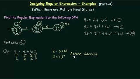 53DFA to Regular Expression Conversion when the DFA has Multiple Final States fRVljh8y7Qw