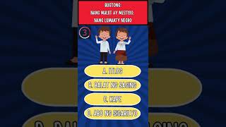 Bugtong: Nang maliit ay mestiso, nang lumaki’y negro... #bugtong #filipino #quiz screenshot 4