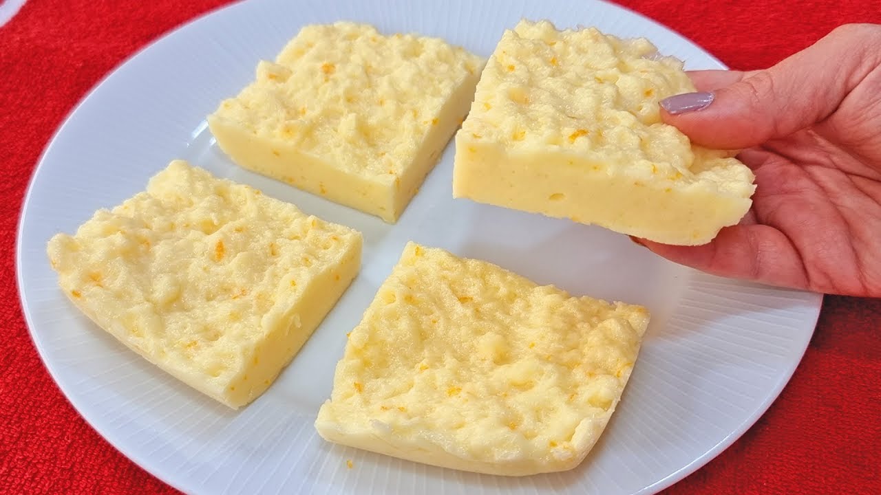 Only 2 INGREDIENTS! NO SUGAR, FLOUR, MILK or EGG - Like MARSHMALLOW - Low Calorie and Delicious