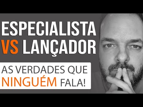 ESPECIALISTA e LANÇADOR - Cuidados e dicas para essa relação dar certo!