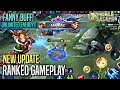 FINALLY FANNY IS BUFF! UNLIMITED ENERGY?! | NEW UPDATE | RANKED GAMEPLAY | MLBB