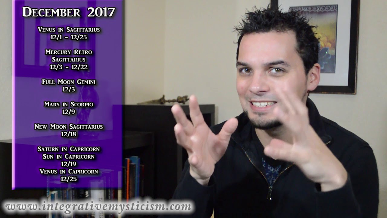 Aquarius December 2017 Monthly Astrology Horoscope