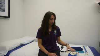Sock Aid demonstration by our Occupational Therapist,Tara Connor, MOTR/L