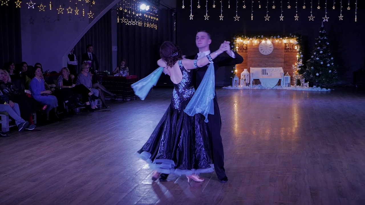 One Couple Dance.Foxtrot. Бешкенадзе Тимур- Карыева Наталья. BIG Dance New Year's Celebration 2020