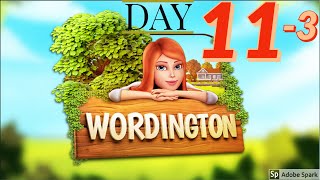 WORDINGTON Words & Design DAY 11 -3 (New Day 10) answers gameplay android ios
