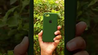 Dark Green Original Silicone Case For Apple Iphone Se 2