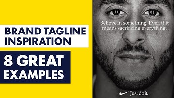 Great Brand Tagline Examples - [8 of the Best]