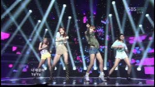 [SBS] Popular song A.S RED: In the night sky (inkigayo 110731)
