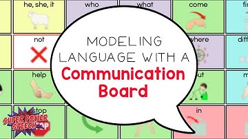Modeling Language with a Communication Board