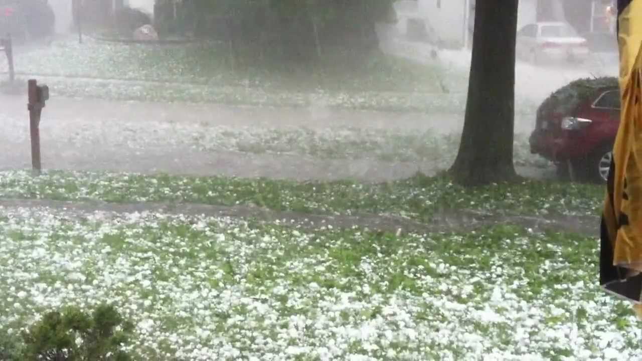 St Louis Hail Storm April 28, 2012 YouTube