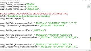CAP 05 - CURSO DE PYTHON EN ARCGIS PRO - DISEÑO DE MUESTREO SISTEMATICO - ARCPY
