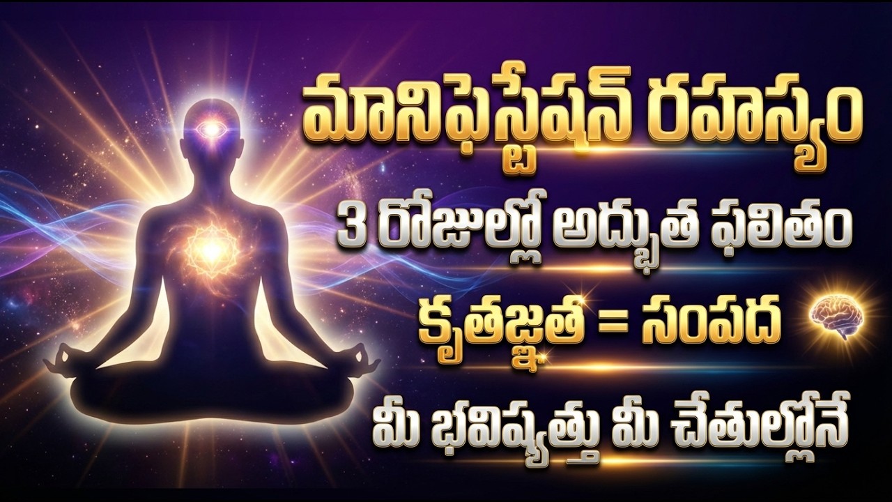 Law of Attraction Manifestation Meditation: Reprogram Your Subconscious Mind in 3 Days