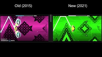 Nine Circles Mix by Nacho21 (Original vs Updated version) | Geometry Dash