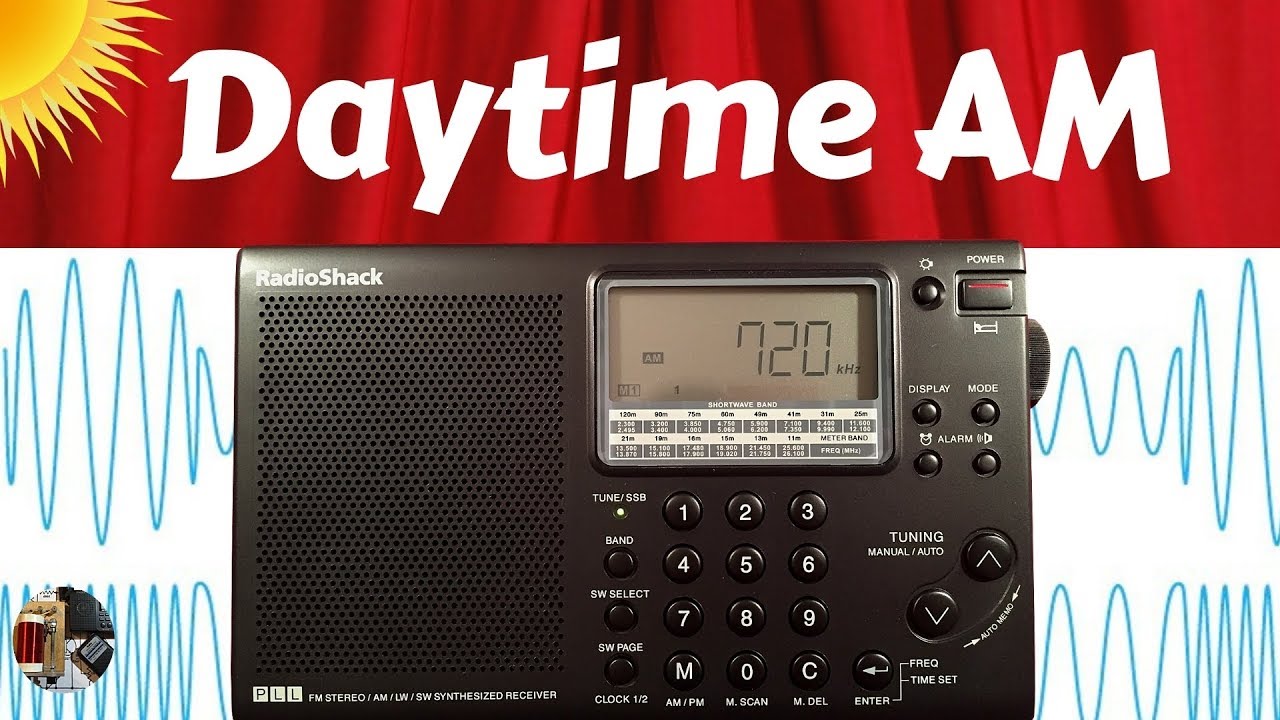Radio Shack 2000629 / Sangean ATS-505 Radio | Daytime AM