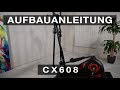 SPORTSTECH CX608 Crosstrainer - Aufbauanleitung/construction/structure/estructura/struttura