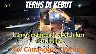 UPDATE TERBARU!! Sekali Kerja Langsung 2 Lajur, Kejar Target Full Rigid Pavement