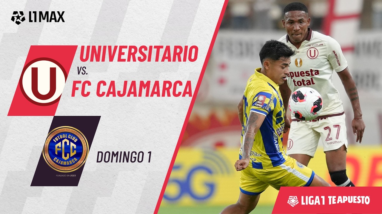 Universitario de Deportes 1-0 FC Cajamarca - Game Highlights | Best moments | Liga1 2026