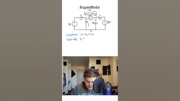 SuperNode Circuit Analysis Technique #circuits