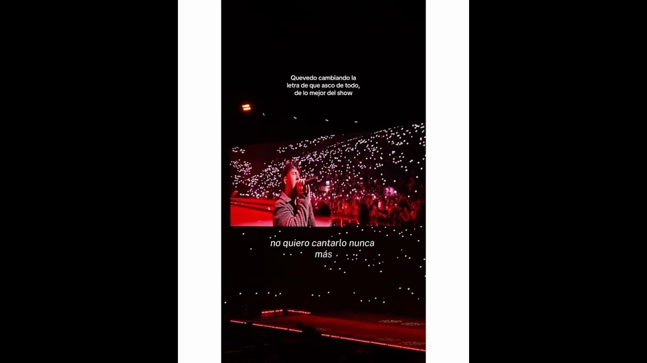 Quevedo DELIRANDO en CONCIERTO 