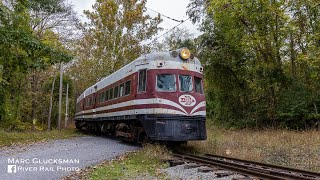 The Liberty Liner Operating At The Rockhill Trolley Museum