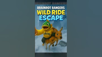 Brainrot Bangers 🌪️ WILD RIDE ESCAPE #lirililarila #orcaleroorcala #ballerinacappucina