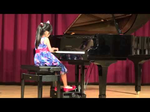 2014 Isabella  榮獲歐朵盃幼兒組第一名