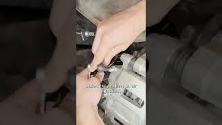 How to bleed brakes by yourself Gravity method
