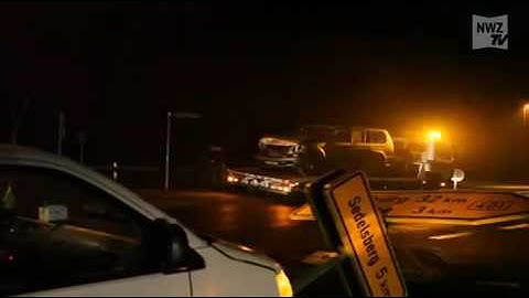 Verkehrsunfall auf der B 401