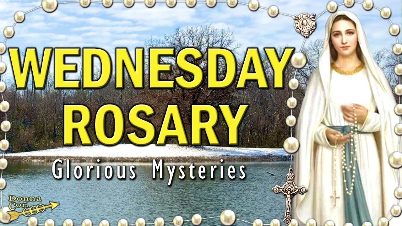Holy Rosary GLORIOUS Mysteries | WEDNESDAY Rosary for Peace & Family Devotion, WINTER Tree