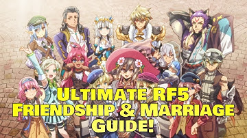 8 Ways to Increase Friendship + How to get Married in Rune Factory 5