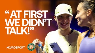 French Open 2025 Press Conference: Aryna Sabalenka discusses her relationship with Iga Swiatek 👀