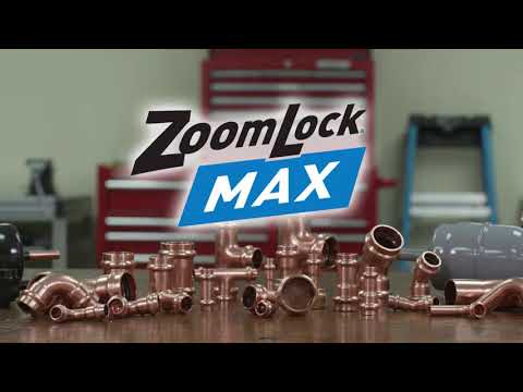ZoomLock MAX Flame-Free Refrigeration Fittings