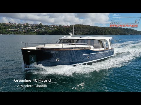 2020 Greenline 40 Hybrid test drive