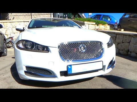 Review: 2012 Jaguar XF Full Interior Tour, Quick Walkaround, Engine, Exhaust