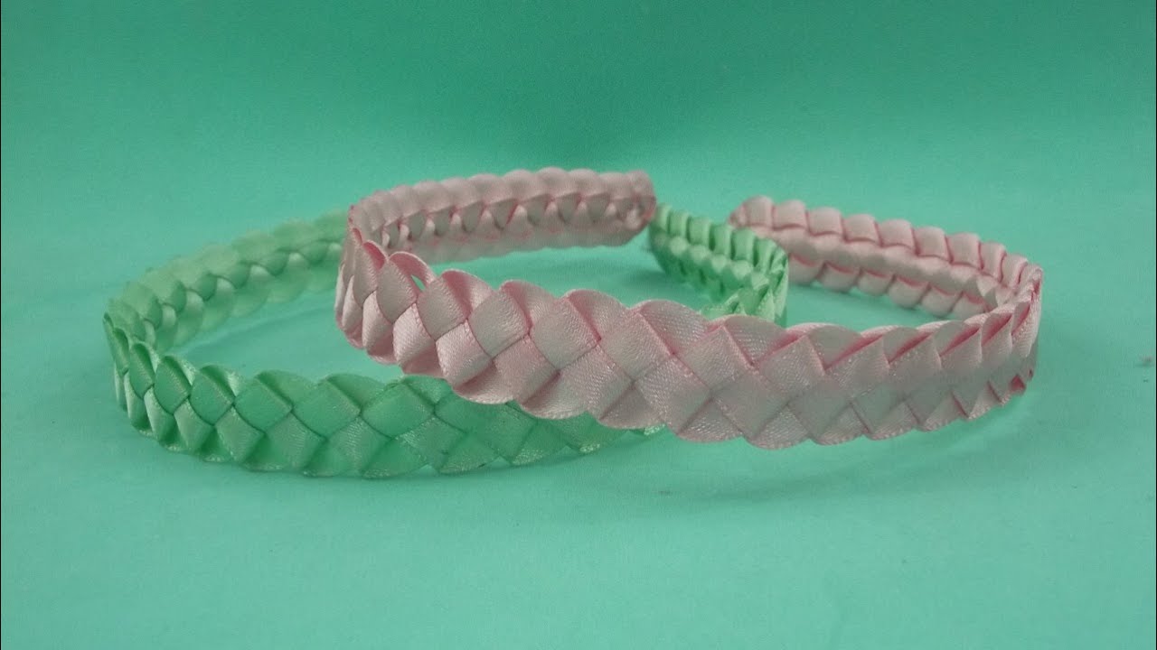Faça você mesma: como encapar tiara com trançado de fita