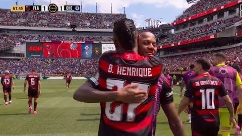Gol de Bruno Henrique, Flamengo x Chelsea (3-1) Todos os gols e melhores momentos