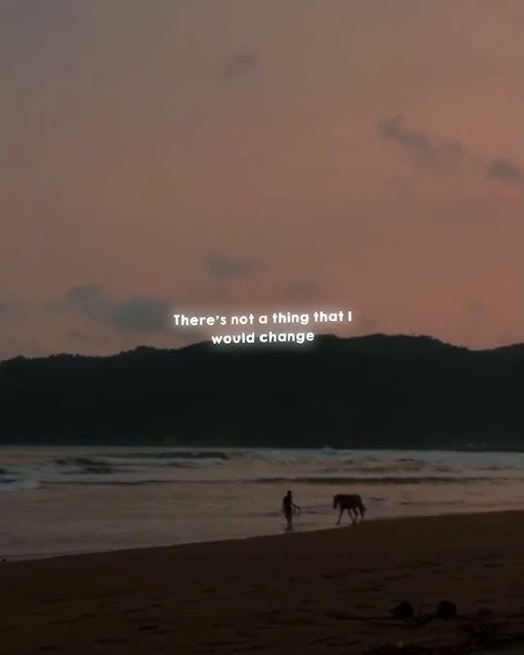 Story wa lagu Just the Way You Are (music lirik)