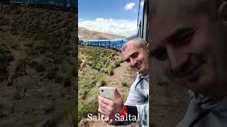 Аргентина: Поезд в облаках - №3 по высоте железная дорога в мире (4300 м), город Сальта #shorts