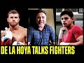 Oscar De La Hoya Talks Golden Boy Fighters