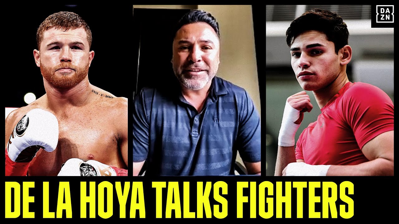 Oscar De La Hoya Talks Golden Boy Fighters YouTube