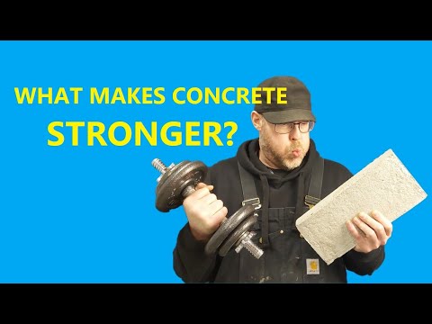 Video: Waarom worden hulpstoffen aan beton toegevoegd?