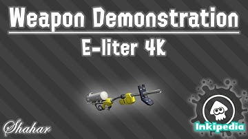 Splatoon 2 - Weapon Demonstration: E-liter 4K