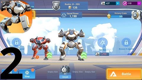 Mech Arena (Android,ios) Gameplay - Walkthrough