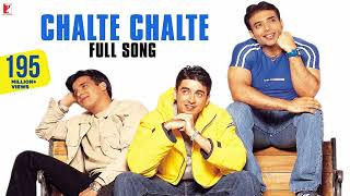 Chalte Chalte Full Song Mohabbatein Shah Rukh Khan Uday Chopra Jugal Hansraj Jimmy Shergill#mohabbat