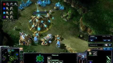 SC2 beta PP vs TP Lost Temple Part I