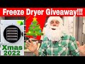 Christmas Freeze Dryer Giveaway 2022 -- 12 days of Christmas Giveaway