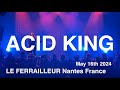 Capture de la vidéo Acid King Full Live Concert 4K @ Le Ferrailleur Nantes France May 16Th 2024