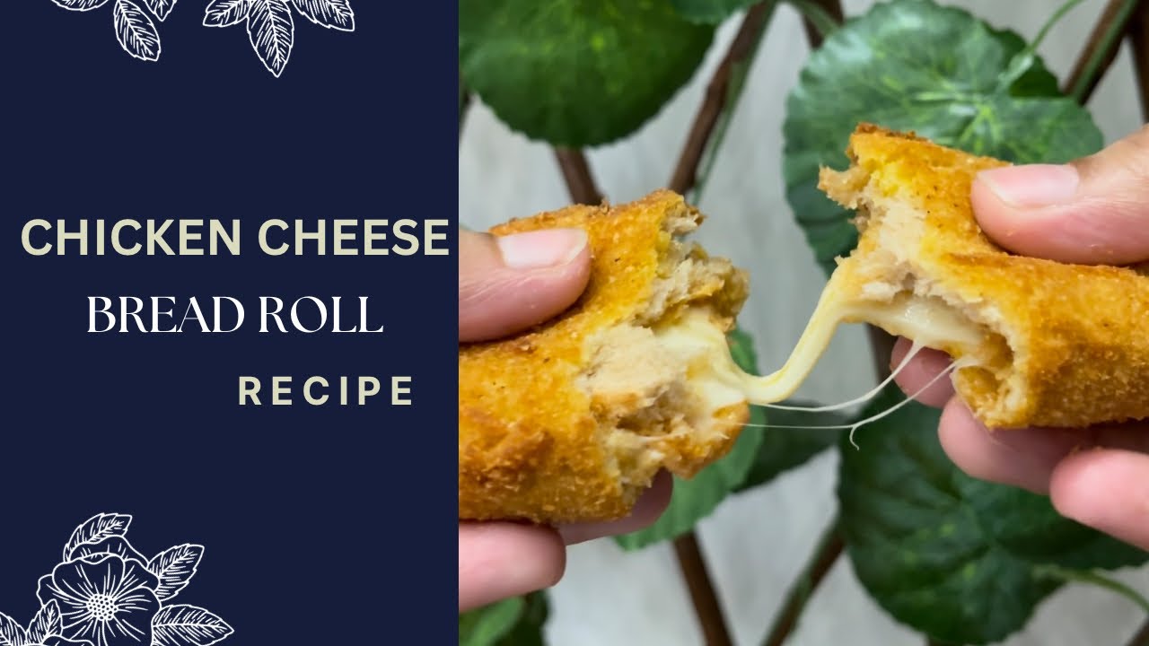 Chicken cheese bread roll RecipeCheese bread roll YouTube