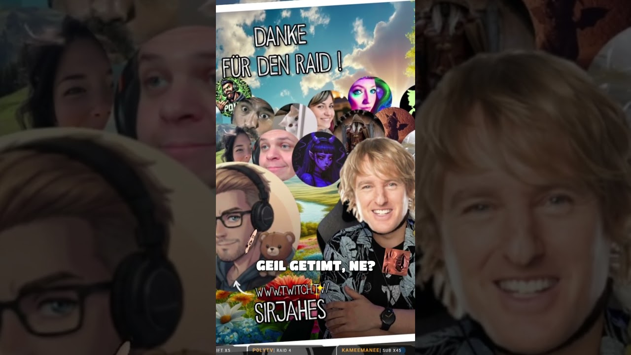Der legendäre Owen Wilson Photobomb Moment