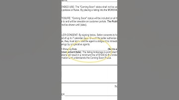 MLS Coming Soon Status Tutorial